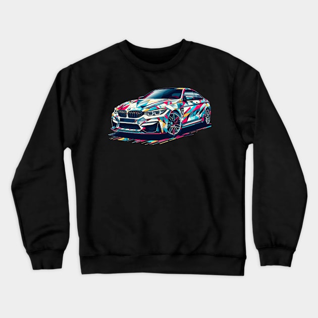 BMW M4 Crewneck Sweatshirt by Vehicles-Art